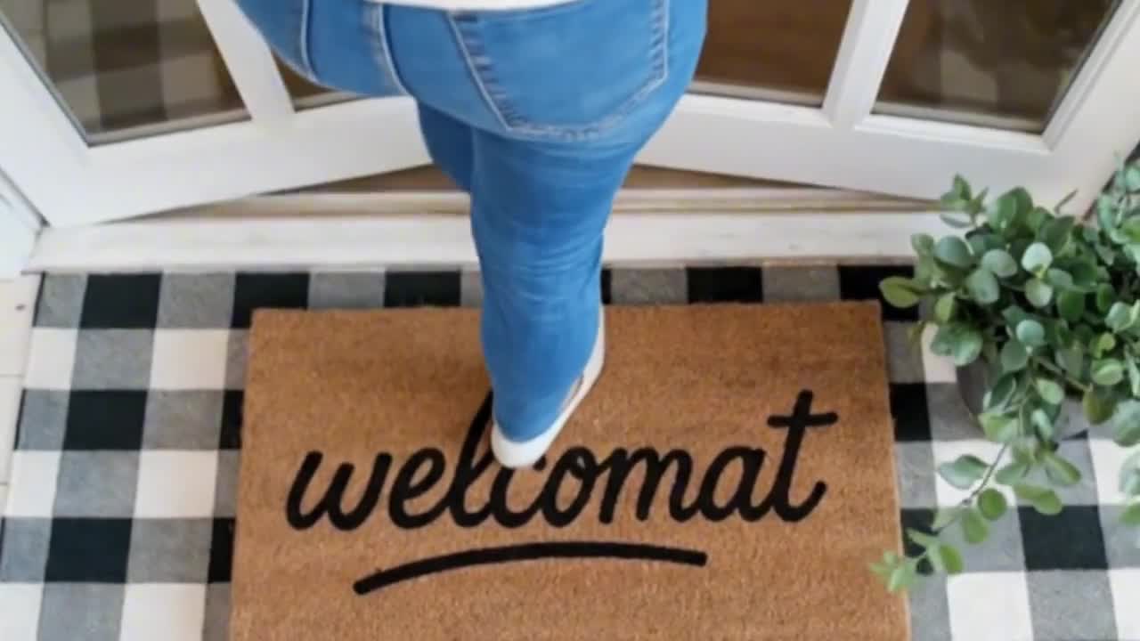 Home is Where the Hearthstone Is Doormat – Funny Coir Mat – Magical Gamer Welcome Rug for Fantasy Fans, Mages & Nerdy Households video poster