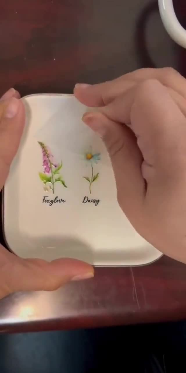 Personalized Locked Ring Dish, Minnie Mickey Mouse Jewelry Tray, Wedding Gifts for Bride, Engagement Keepsake video poster