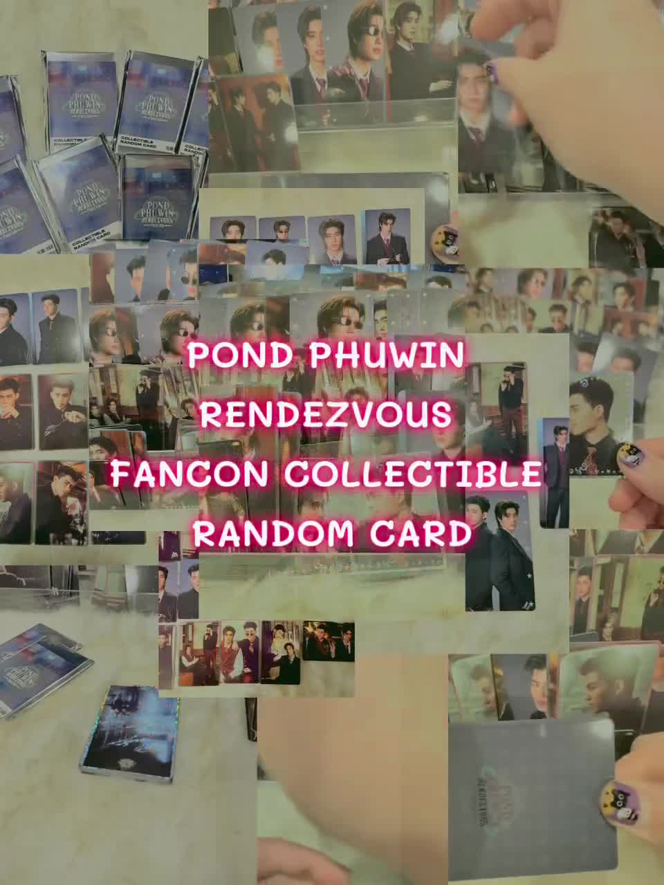 Pond Phuwin Photocard | Rendezvous Fancon | GMMTV Official Card