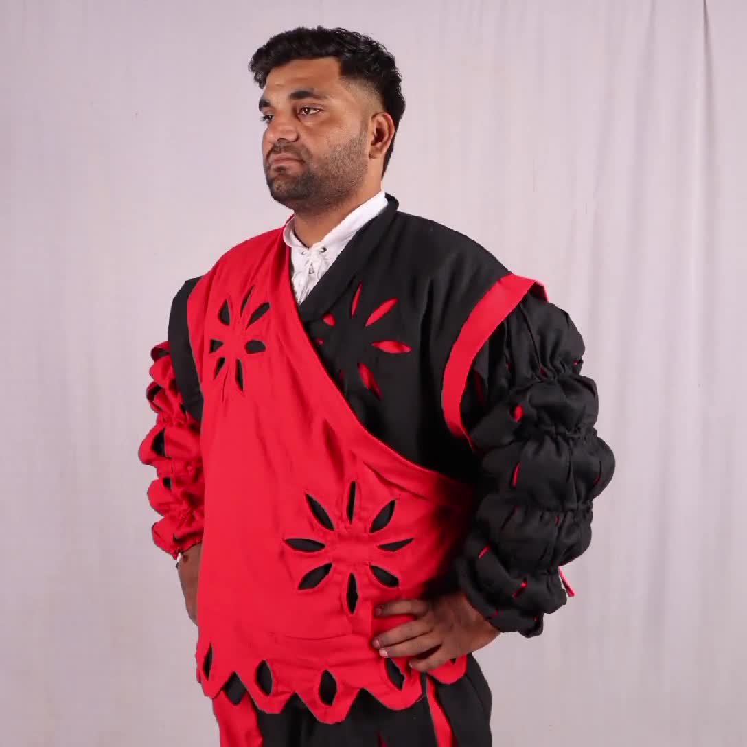 Landsknecht Tunic: Men's Renaissance Renfair Shirt video poster