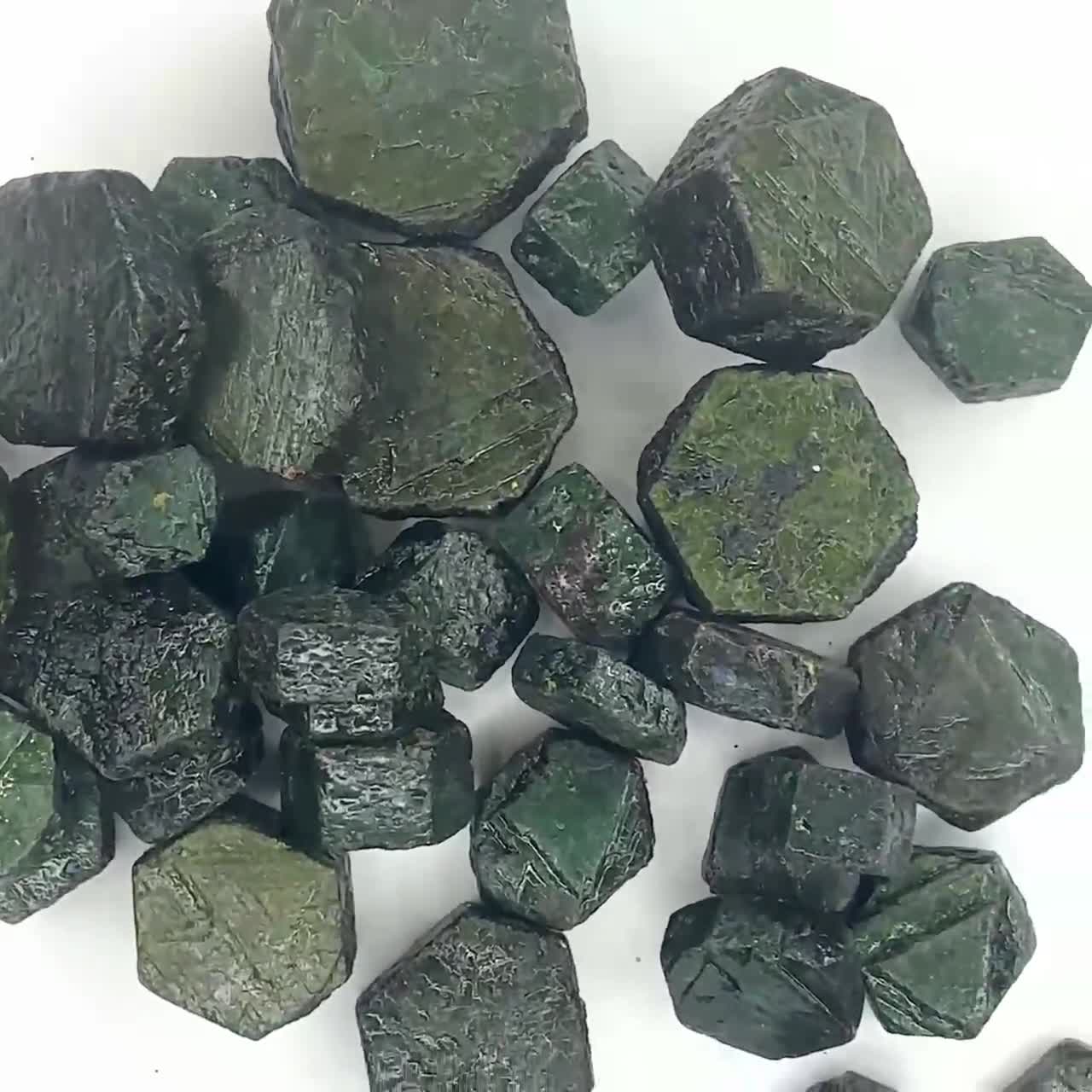 Paire D'émeraudes Naturelles Certifiées MUZO Colombie - Vert - 5x3 Mm