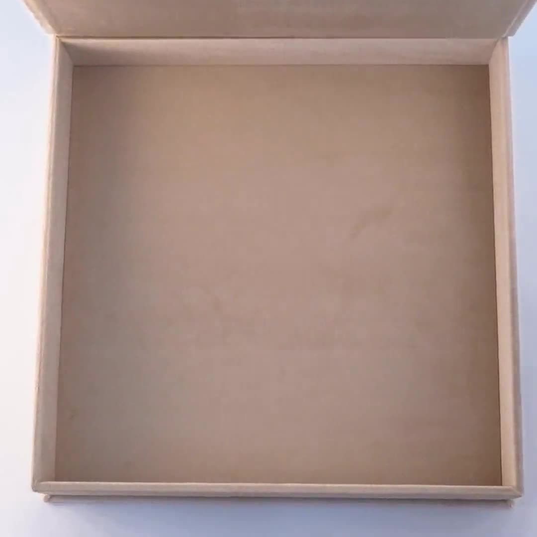 Velvet Memory Box, Keepsake Box, Photo Album Clamshell Box, Custom Size Scrapbook  Box With Magnet Closure -  Israel