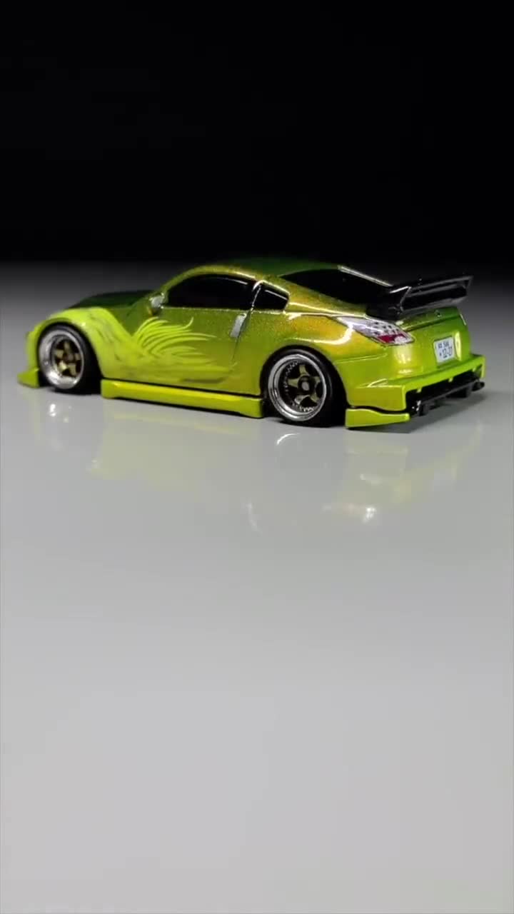 Tokyo Drift Morimoto's 350z Livery | White Toner Waterslide Decals