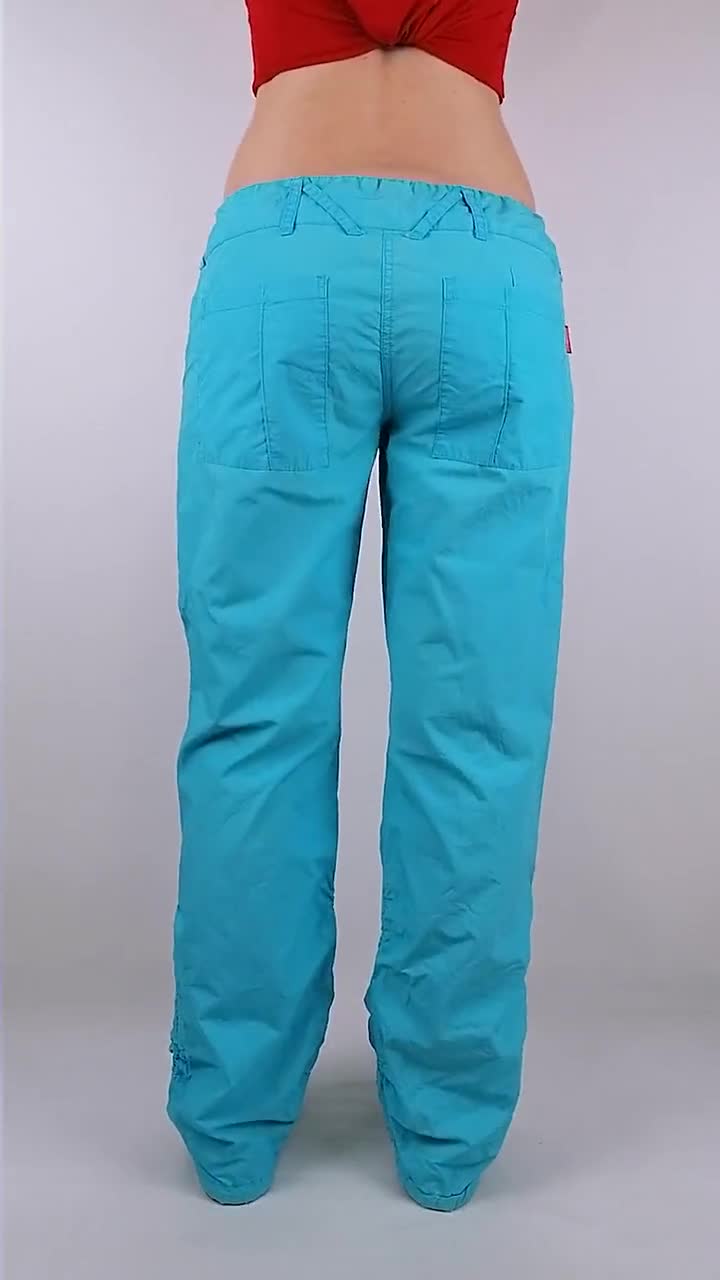 Vintage Y2K Soft Shell Low-waist Blue Cargo Pants Festival Rave Streetstyle Trousers  Women Size M-L -  Canada