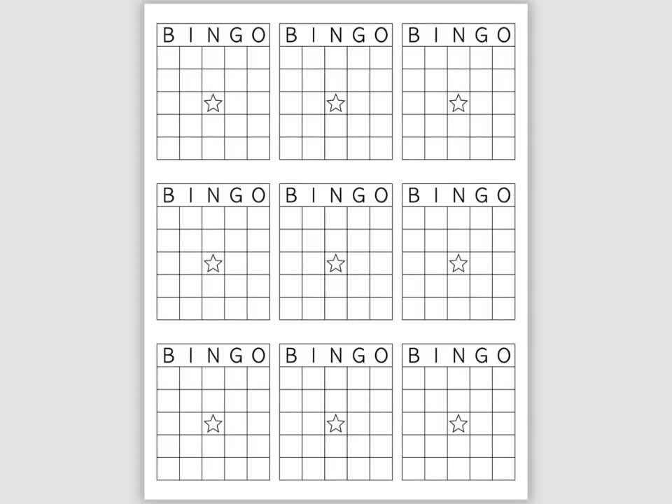 blank-bingo-card-template-prints-1-2-4-6-and-9-per-page-printable-pdf-download-make-your-own-bingo-card-diy-bingo-printable-card-bingo-etsy for Free Printable Blank Bingo Cards For Teachers Blank Bingo Card Template, Prints 1, 2, 4, 6, and 9 per Page, Printable PDF Download Make Your Own Bingo Card DIY Bingo Printable Card Bingo - Etsy for Free Printable Blank Bingo Cards For Teachers