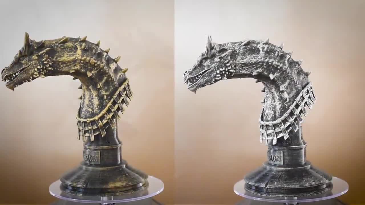 ドラゴンの胸像、ヴァガール、カラクセス、メレイス、シラックス