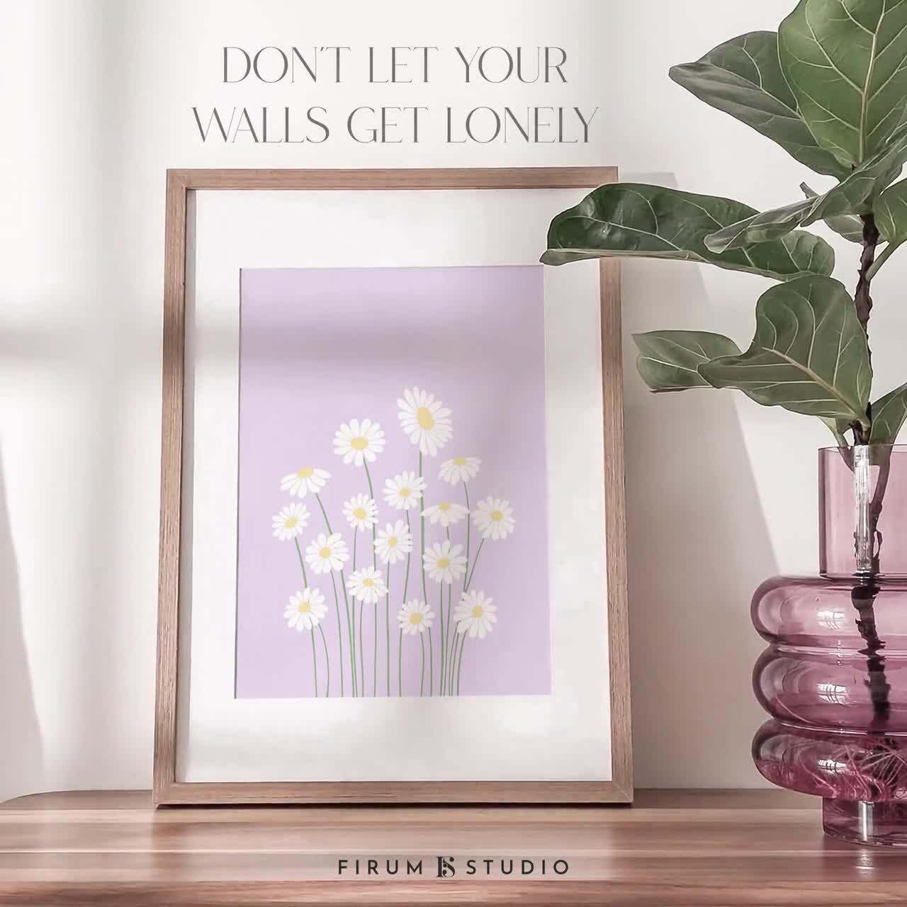  Govivo But Did You Die? - Wall Decor Art Print with a lilac  background - 8x10 unframed artwork printed on photograph paper: Posters &  Prints