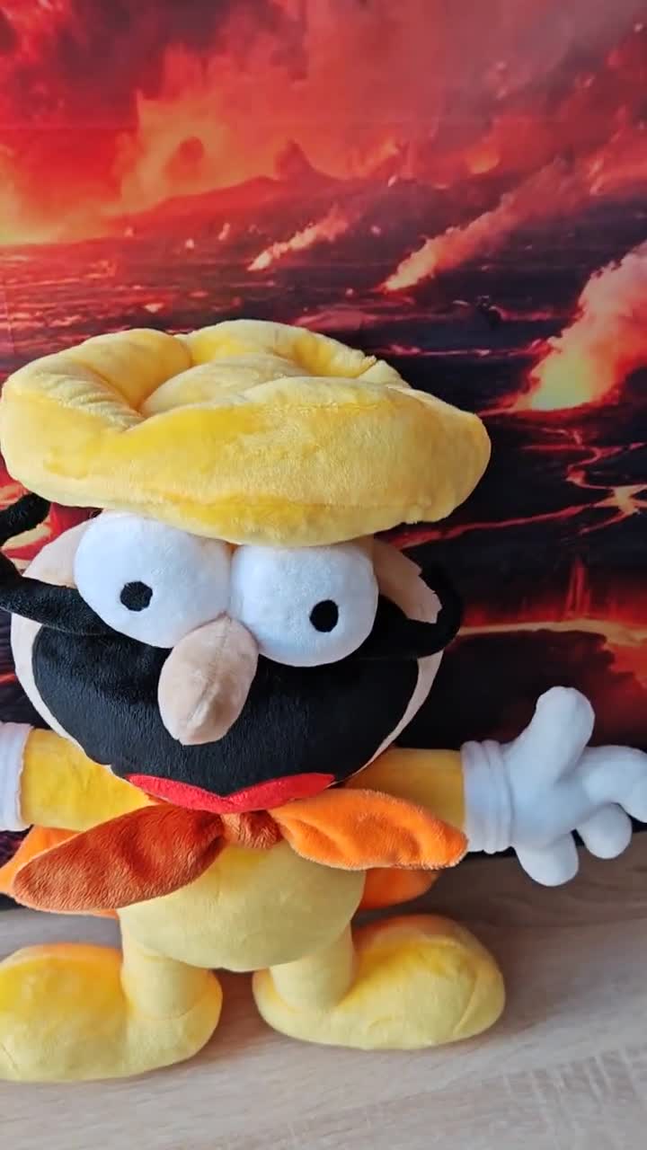 ザ・ノイズ。ピザタワー。大きなぬいぐるみ。サイズ16インチ（40