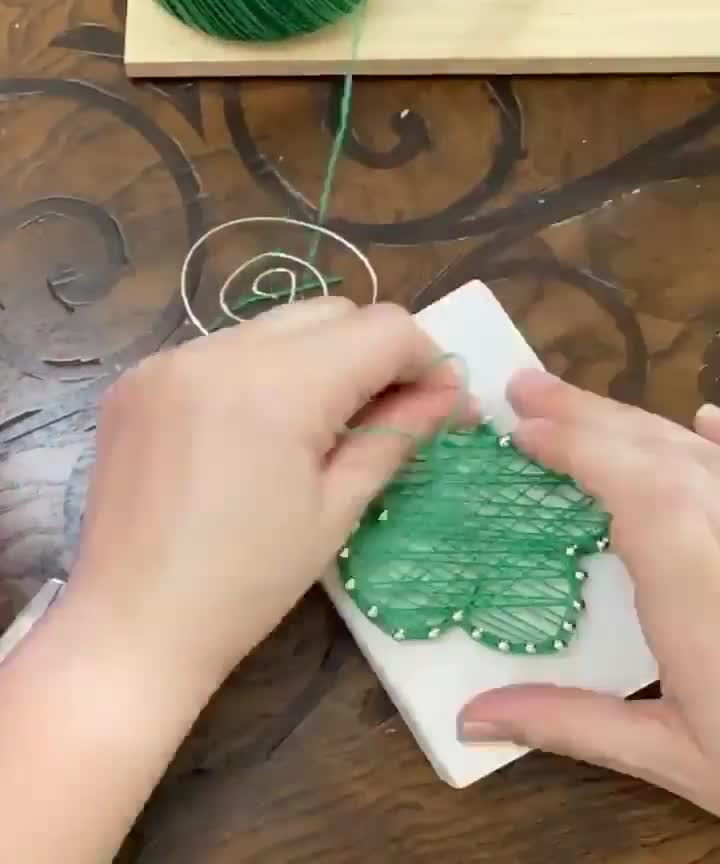 Girl Scout DIY String Art Kit Trefoil DIY Kit Group Gifts Group