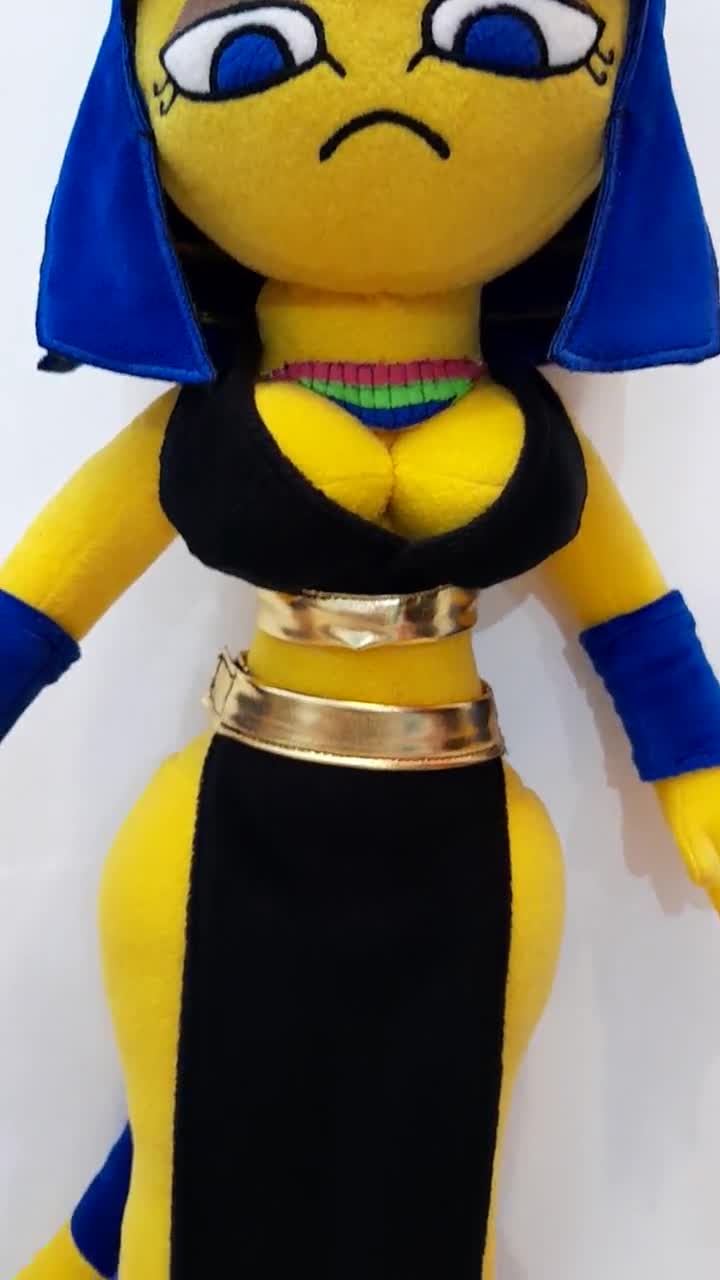 Ankha . Animal Crossing. Large plush toy. 25 inch