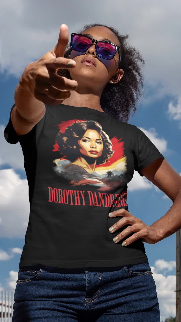 Dorothy Dandridge Tee - Black History Icon - Unisex T-shirt - Etsy