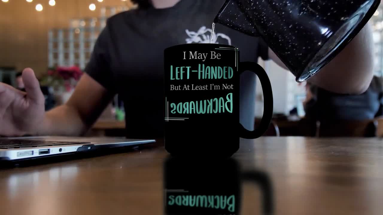 Left Handed Mug, Left Handed Gifts, Left Handed Coffee Mug, Gift for Left  Hander, Left Handed Cup, Lefty Mug, Lefty Gift 