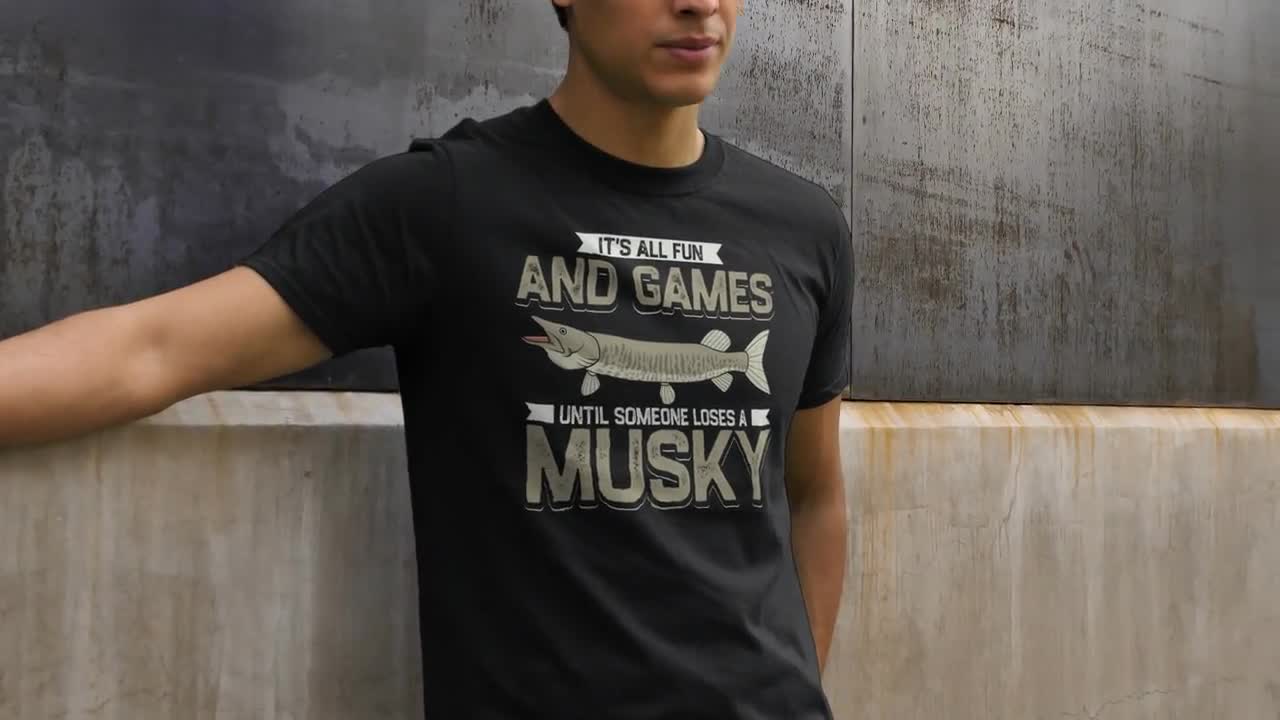 Musky Fishing Shirt, Muskie Shirt, Muskie Fishing Gift, Muskie
