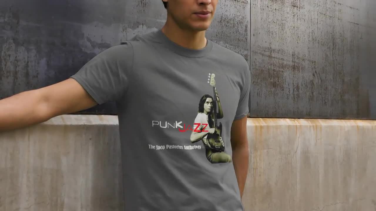 Jaco Pastorius T Shirt, Punk Jazz Graphic Print, Unisex Funk, Soul