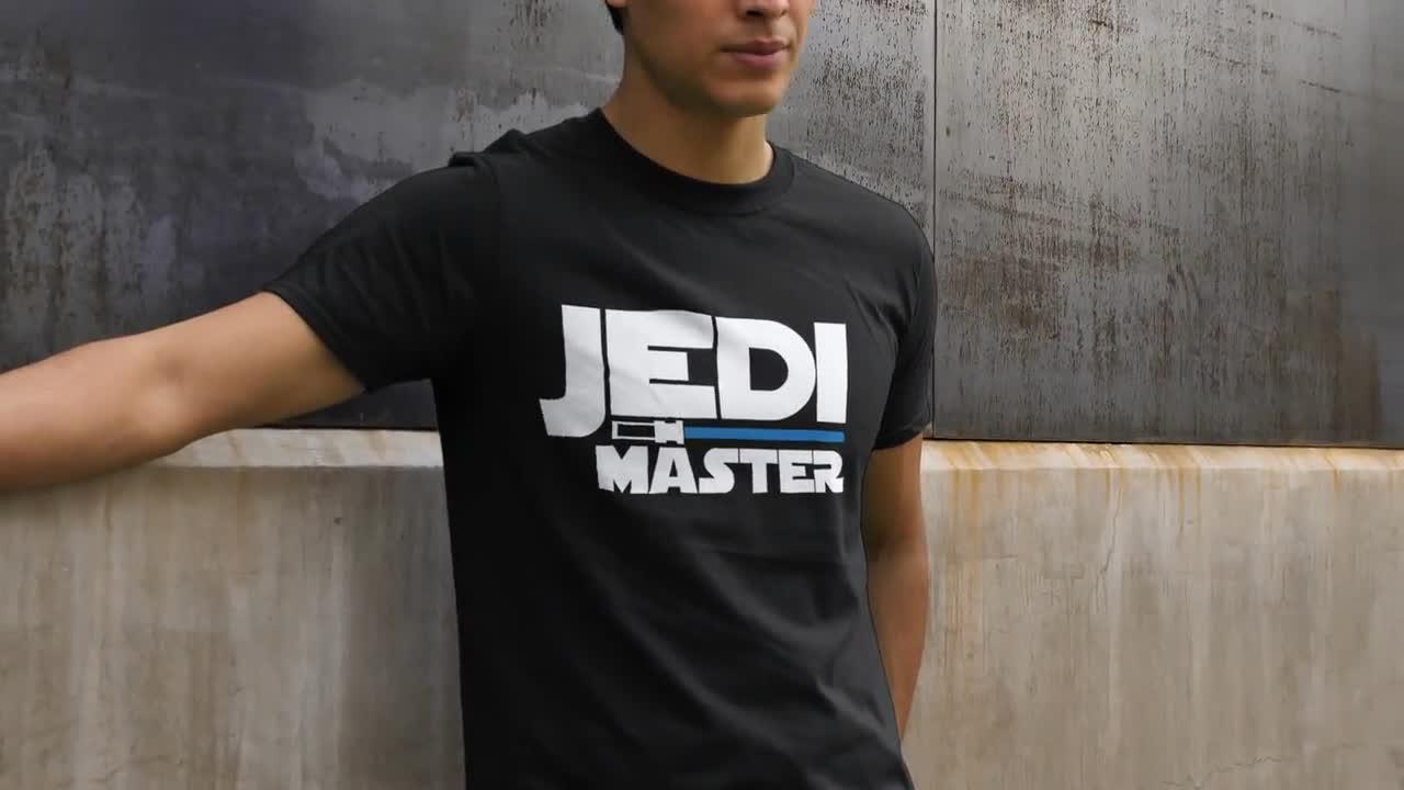 Daddy Son Jedi Master Shirts, Disney Star Wars Shirt, Dad Son Jedi