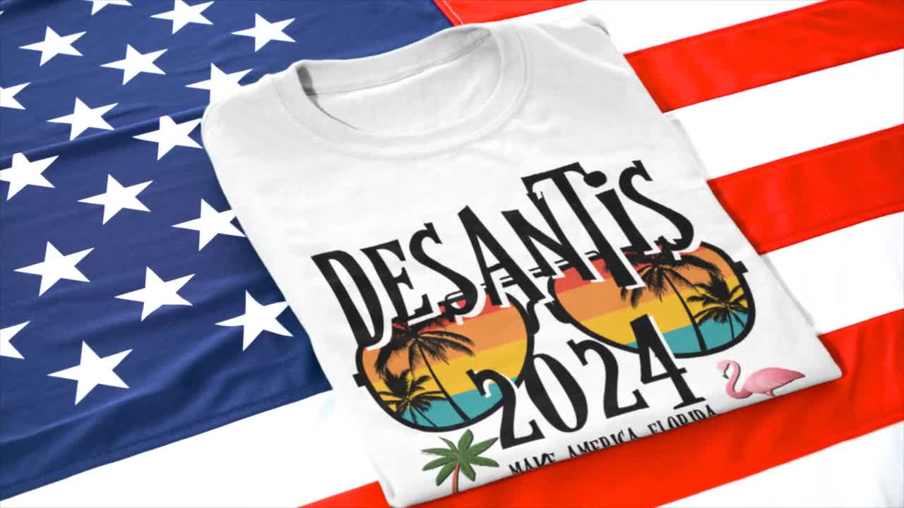  Ron DeSantis 2024 Election  Make America Florida Tote Bag :  Clothing, Shoes & Jewelry