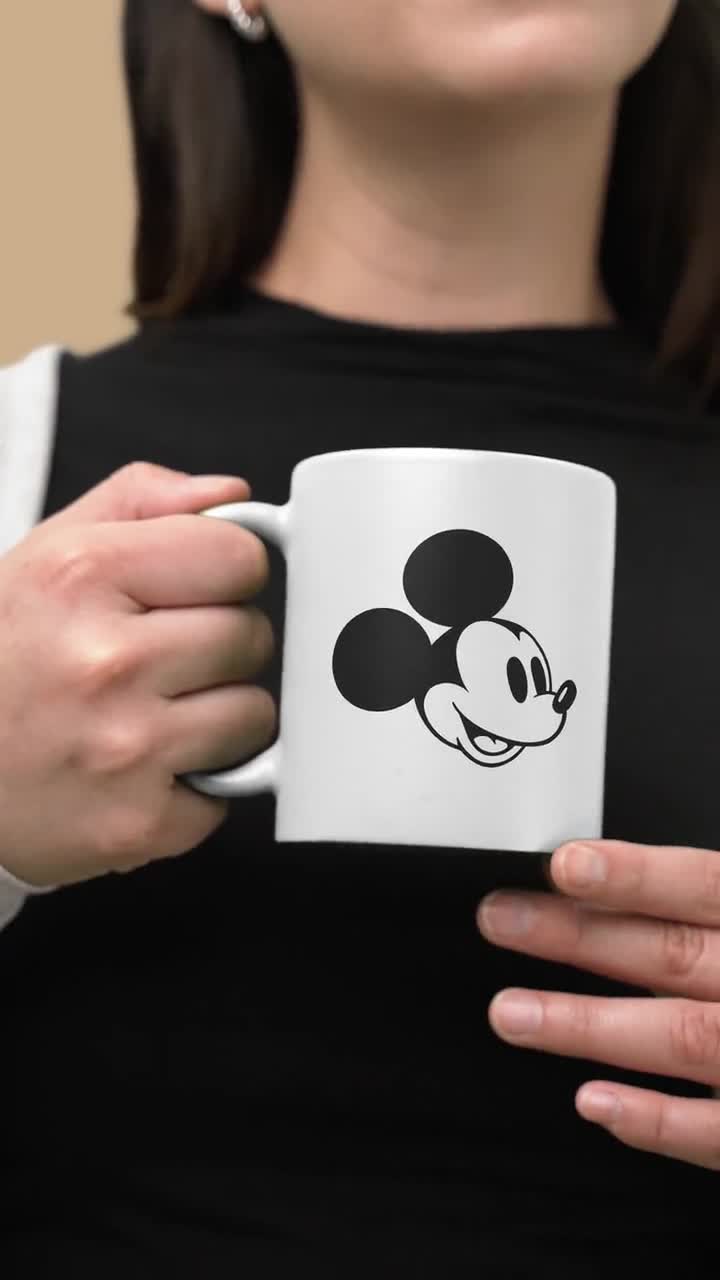 Mickey Mouse Classic Glossy Ceramic Mug – 11 oz video poster