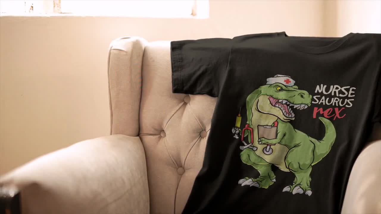 nurse saurus shirt