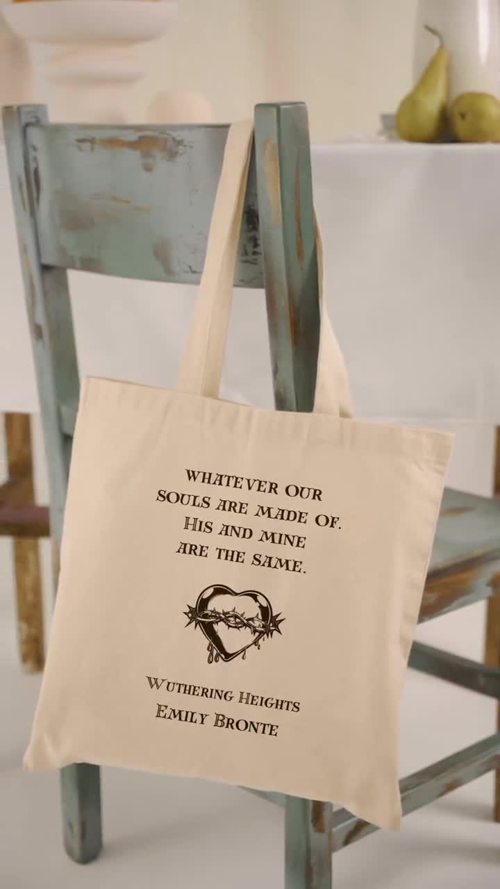 Wuthering heights tote discount bag