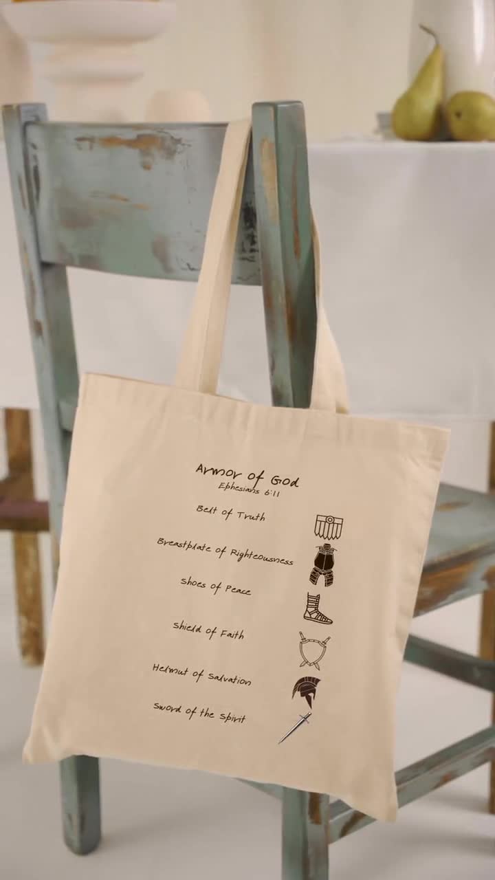 Armor Of God Tote Bag Armor Of God Tote Bag