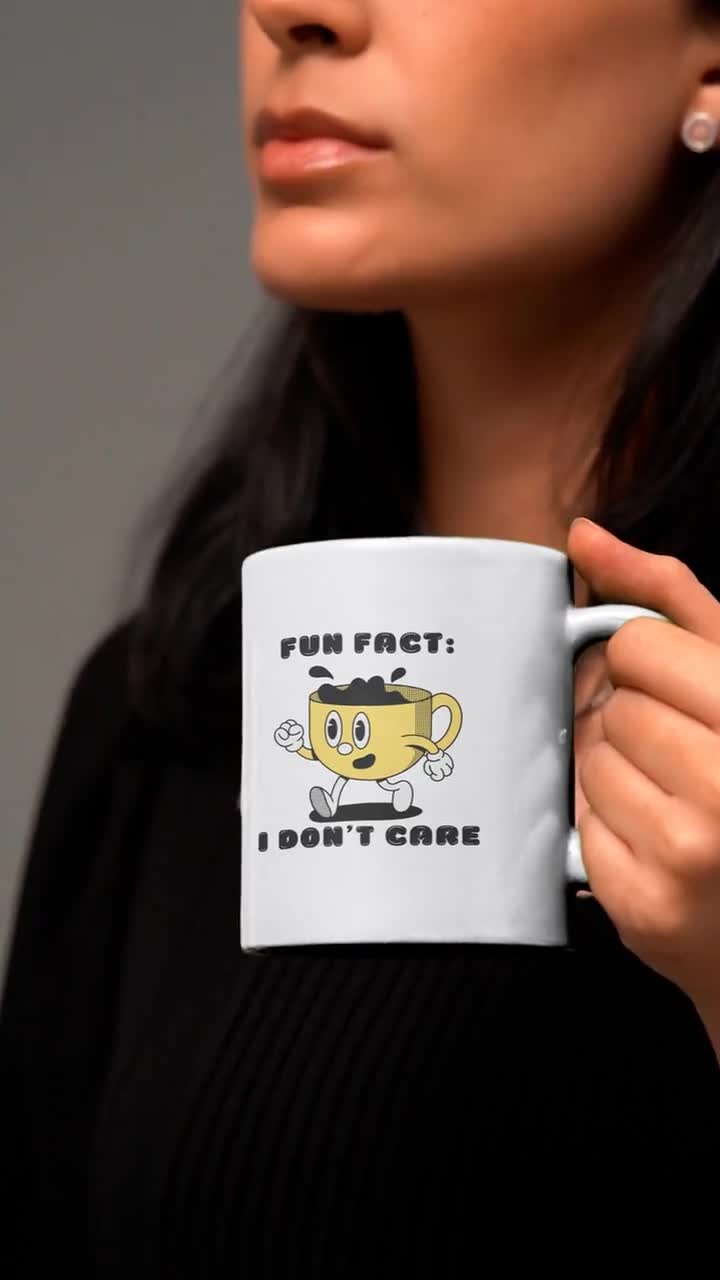 alternative to fact is fiction coffee mug Wake-Up Smiling THUMPER & PULPHOUSE GLOSSY BLACK MUG