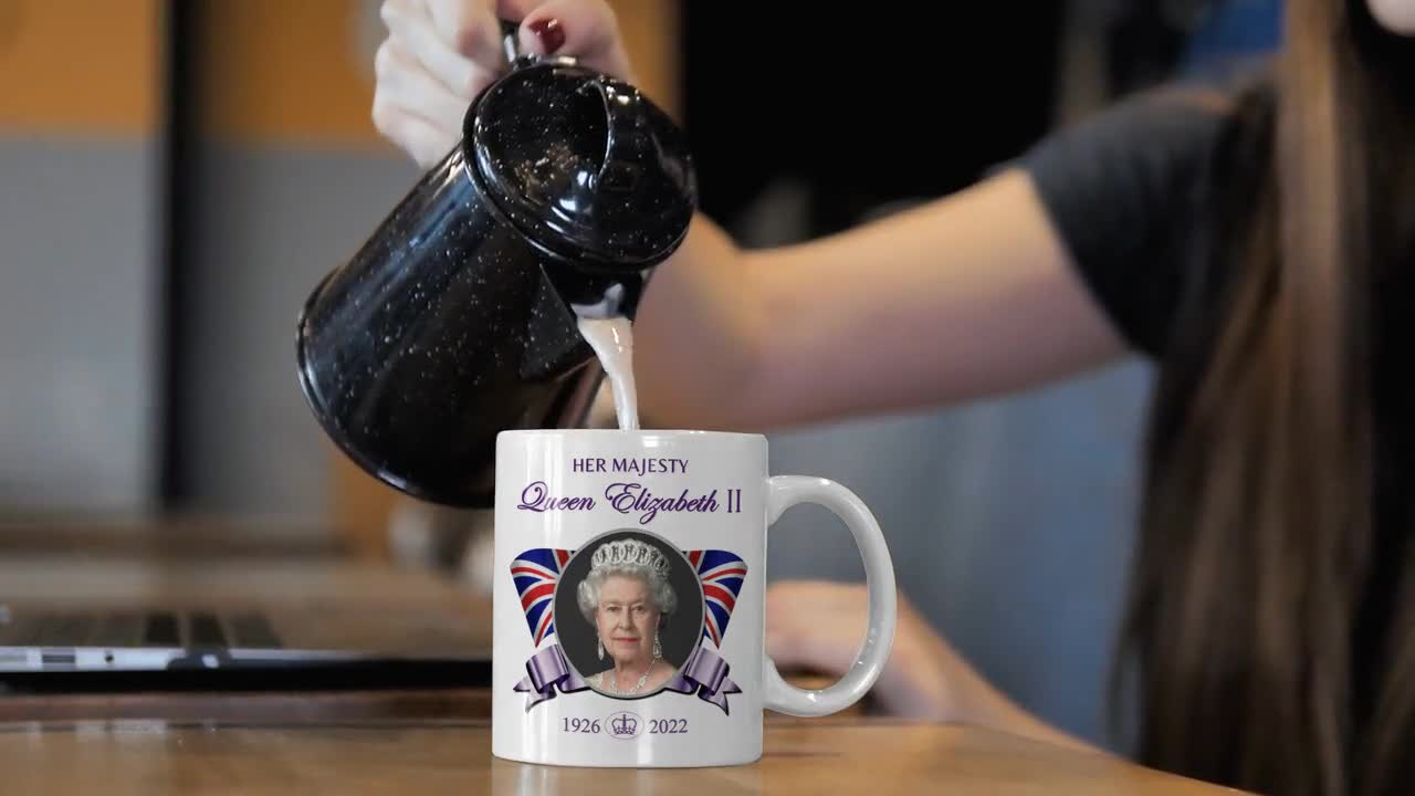 Paquete de 2 tazas de café de cerámica impecables para parejas