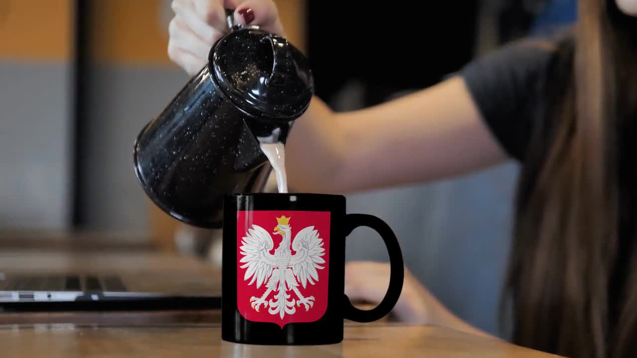 Polish Flag Coat of Arms Patriotic Coffee Mugs,polish Eagle Great