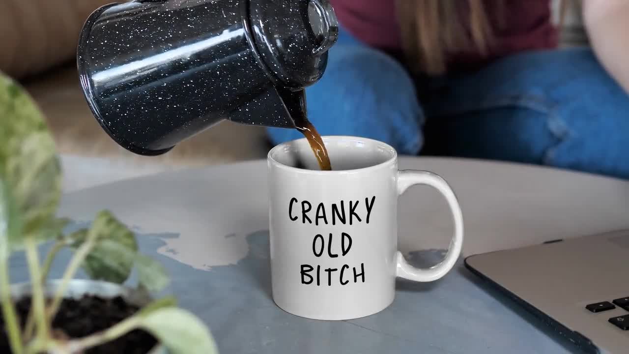 Short Cranky Woman MUG , Short Cranky Woman Mug, Coffee Mug Ceramic Mug  11oz 