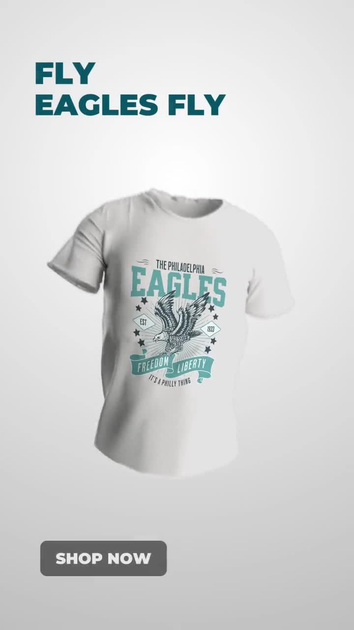 NFL Philadelphia Eagles Skull Art Design 3D Printed T-Shirt - The Clothes  You'll Ever Need