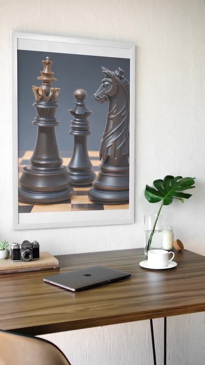 King, chess, sports, game, minimal, 720x1280 wallpaper