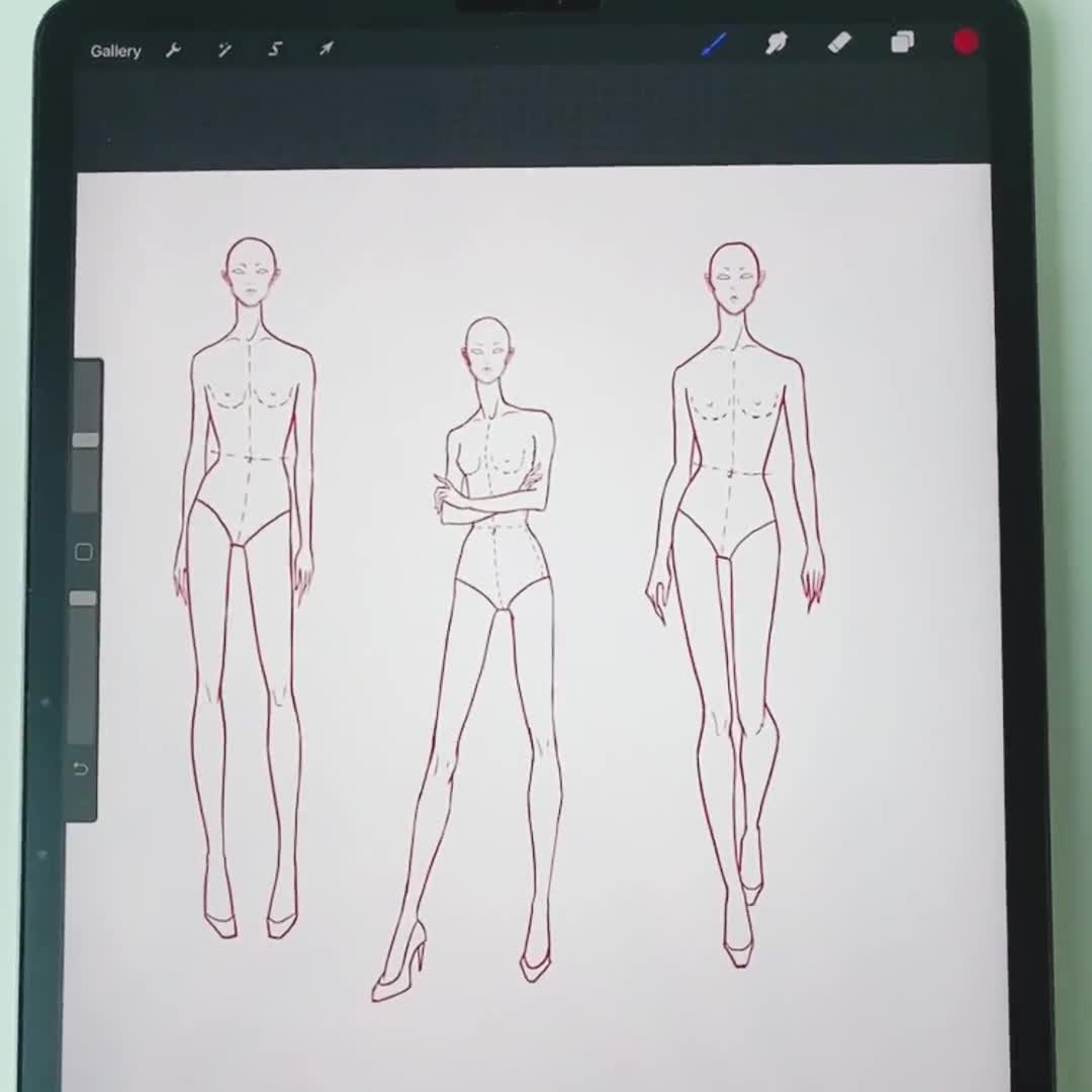FIGURE DRAWING FOR FASHION DESIGN, VOL. 1 