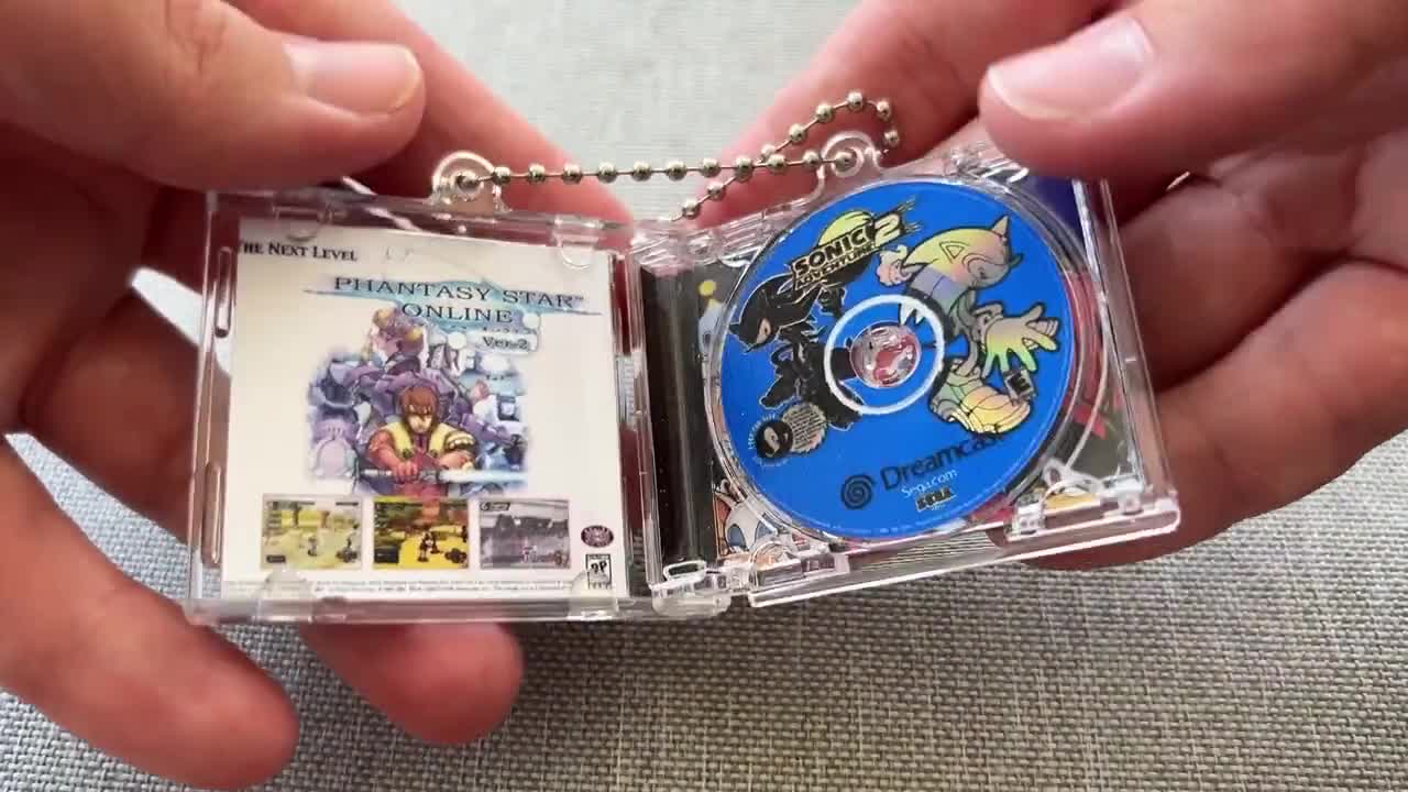 ソニックアドベンチャーNFCキーホルダー：手作りのセガドリーム