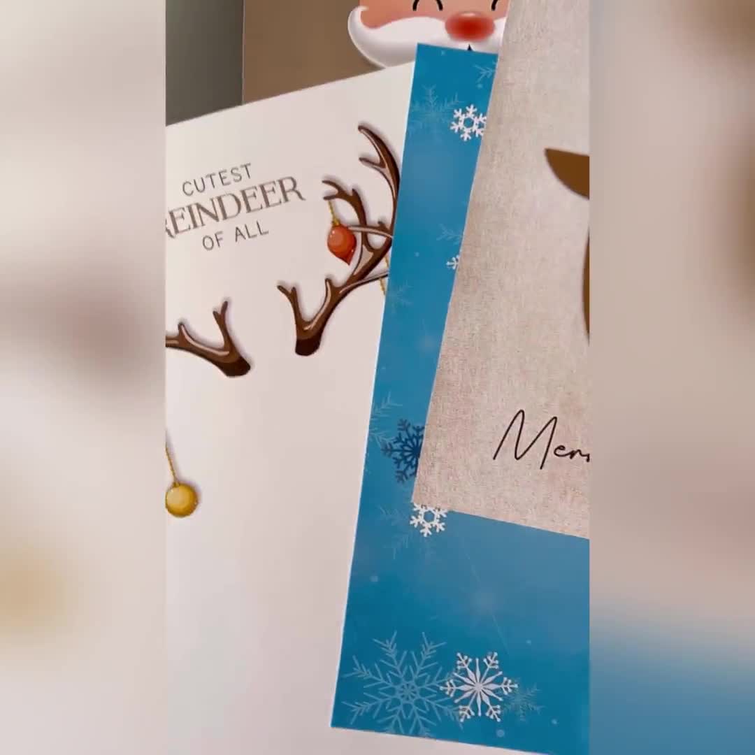 Kit créatif enfant, décoration Père Noël plexiglas - Print Your Love