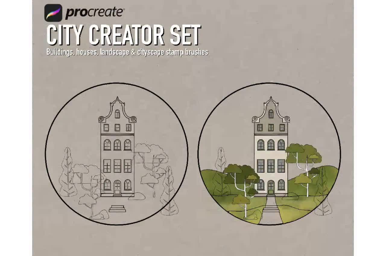 How to make stamps on Procreate; create your own stamp brush on Procre –  The Creativity City