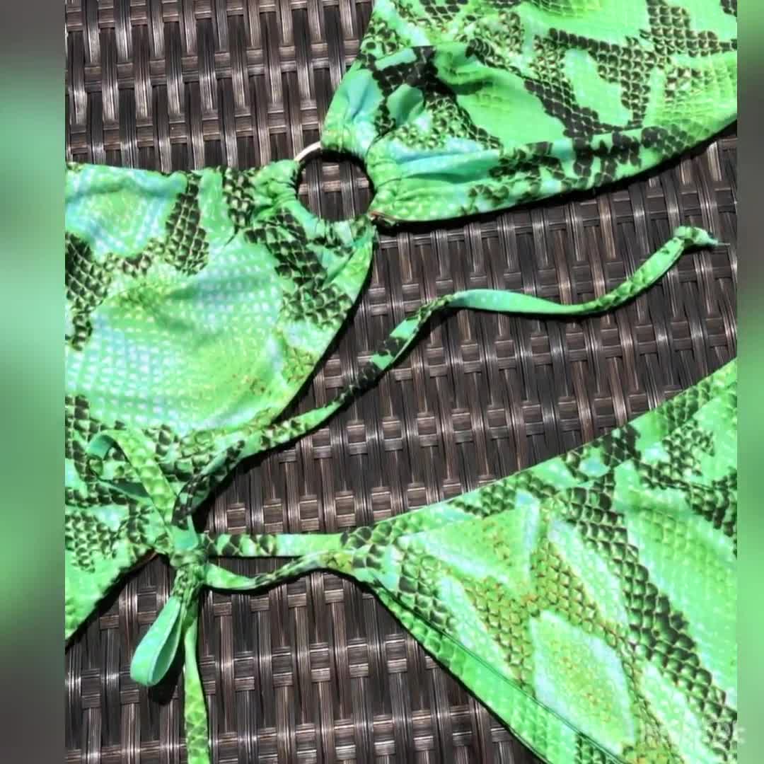 Primark discount snakeskin bikini