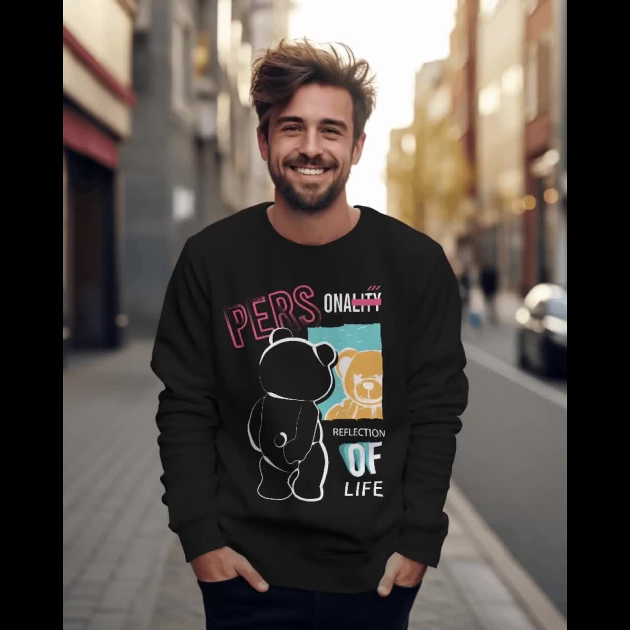 Bear T-shirt Design Bundle, Teddybear Design PNG and JPG