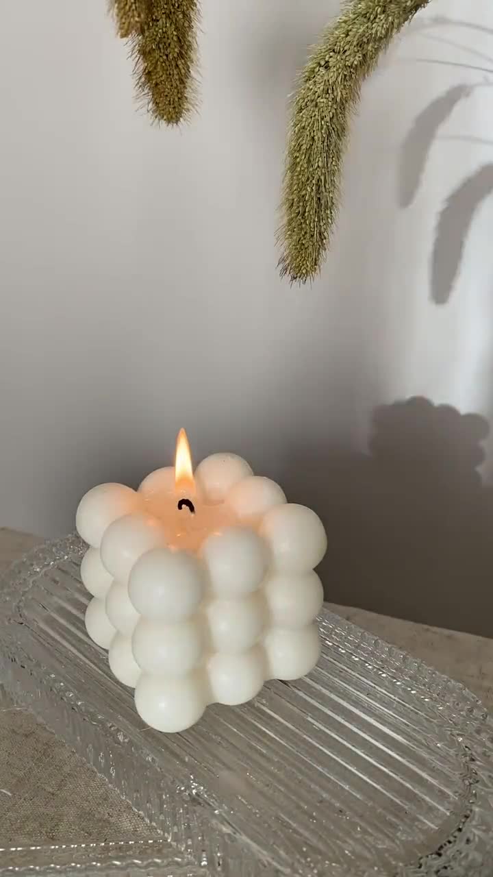 Large Bubble Candle - jetaime candle