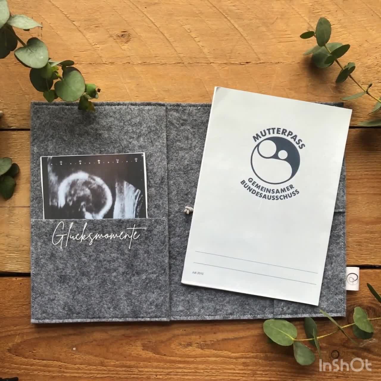 Felt Maternity Passport Cover Maternity Passport Envelope Gift for