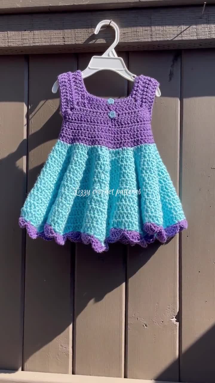 Crochet baby dresses or frocks by Crochet for Baby - YouTube