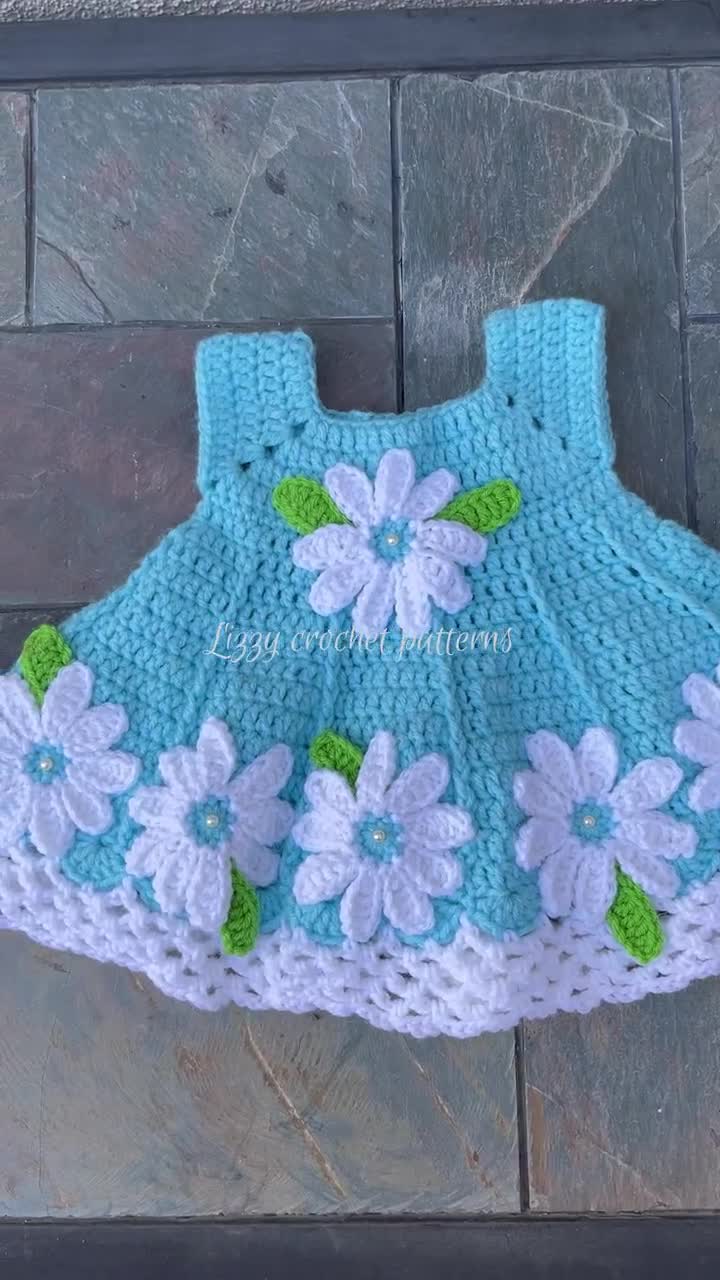 Buy Digital PDF Crochet Pattern: Crochet Baby Girl Dress or Crochet Frock  With Follow Along Video Tutorial by Crochet Baby Patterns Online in India -  Etsy