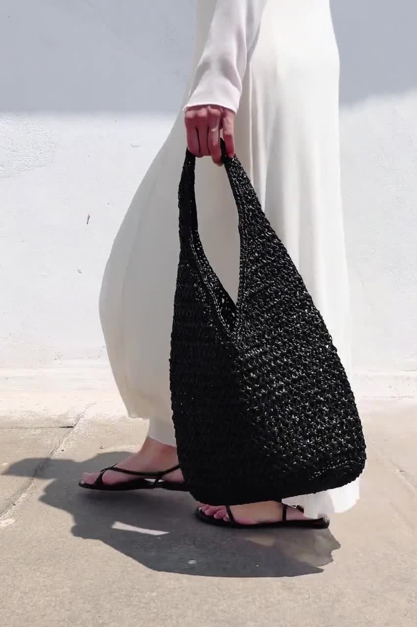 ★DAKS★ ABERDEEN Beige Raffia Mini Tote and Shoulder Bag Btb Los Angeles Odesa Raffia Mini Tote Bag | Dillard's