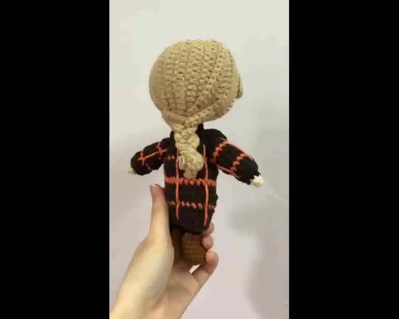 Taylor Swift Lover Plush Crochet Doll // Heart Popstar Valentines Swiftie  Plushie