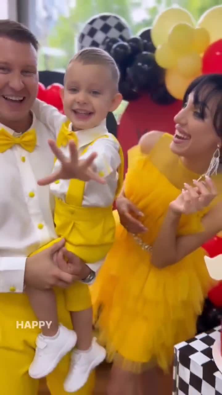Custom Family Birthday Outfit: Matching Tuxedo, Dress & Free Embroidery