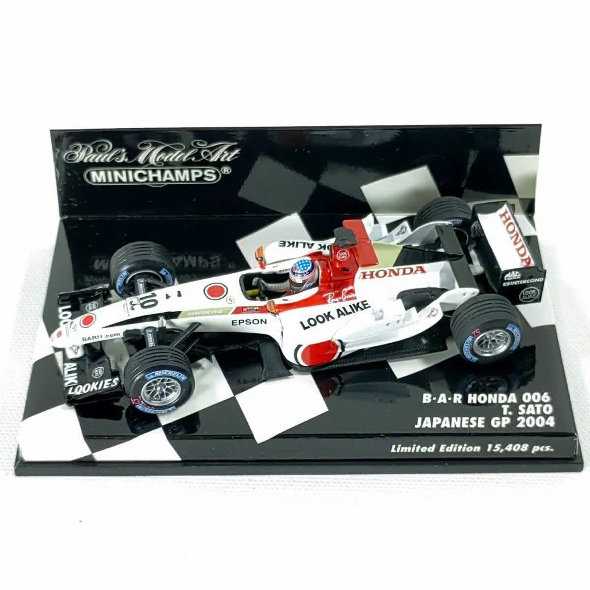 スポーツ 1/43 minichamps BAR HONDA 006 T.SATO F1 model Minichamps 1/43 BAR Honda 006 #10 T. Sato | Motorsport