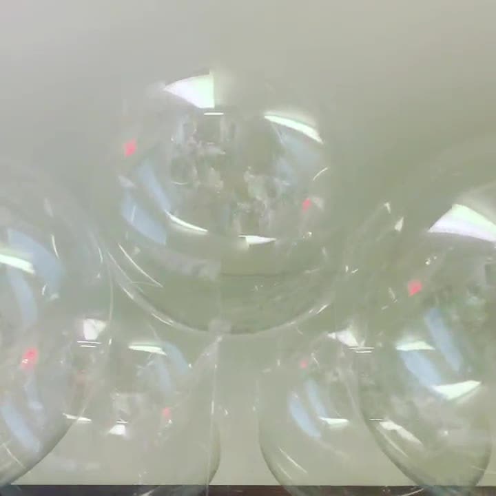 3 ballons transparents à remplir 24 x 2 cm - Achat & prix