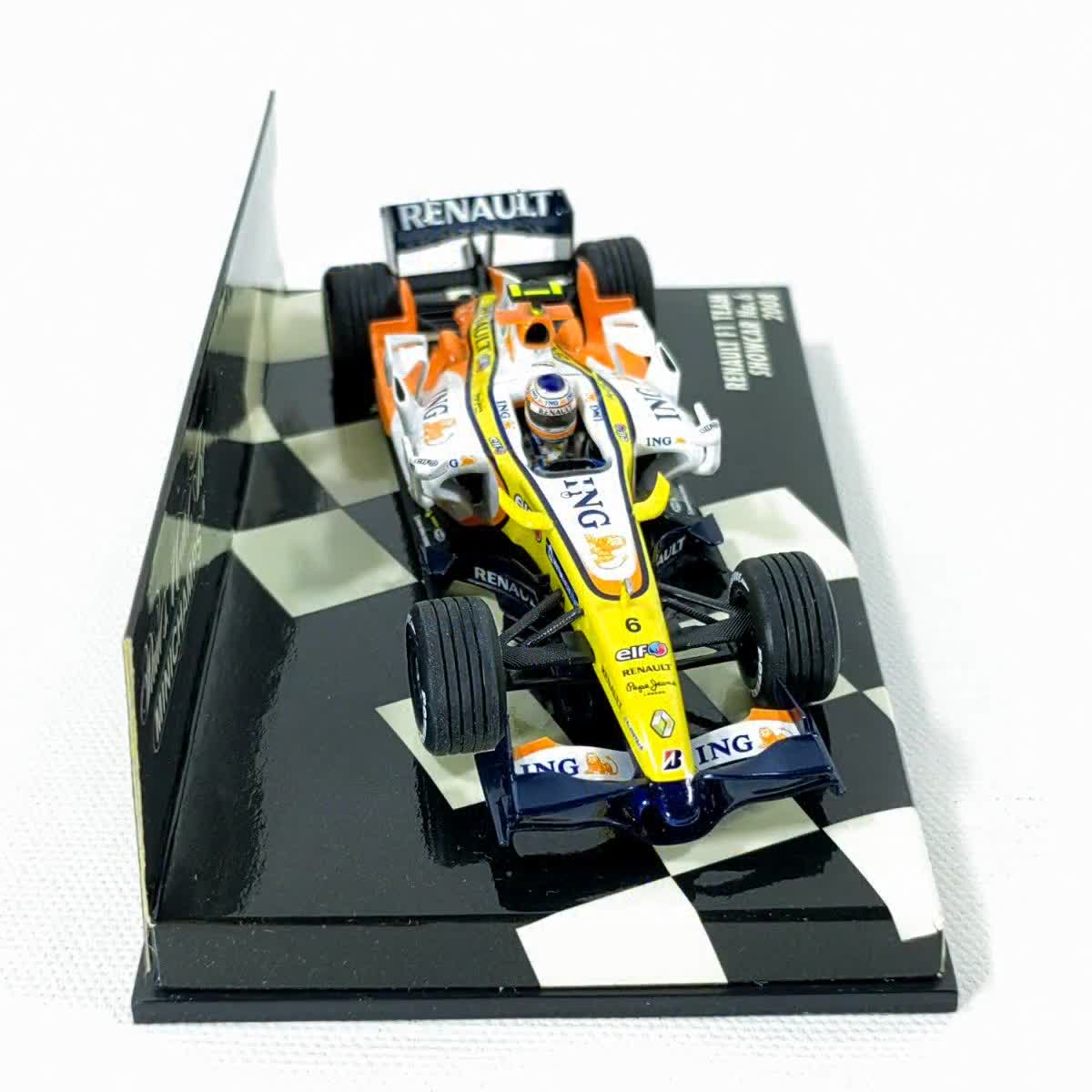 ミニチャンプス　1/43 F1 RENAULT 2005 1/43 ミニチャンプス ルノー R25 2005 F1 ワールドチャンピオン チーム