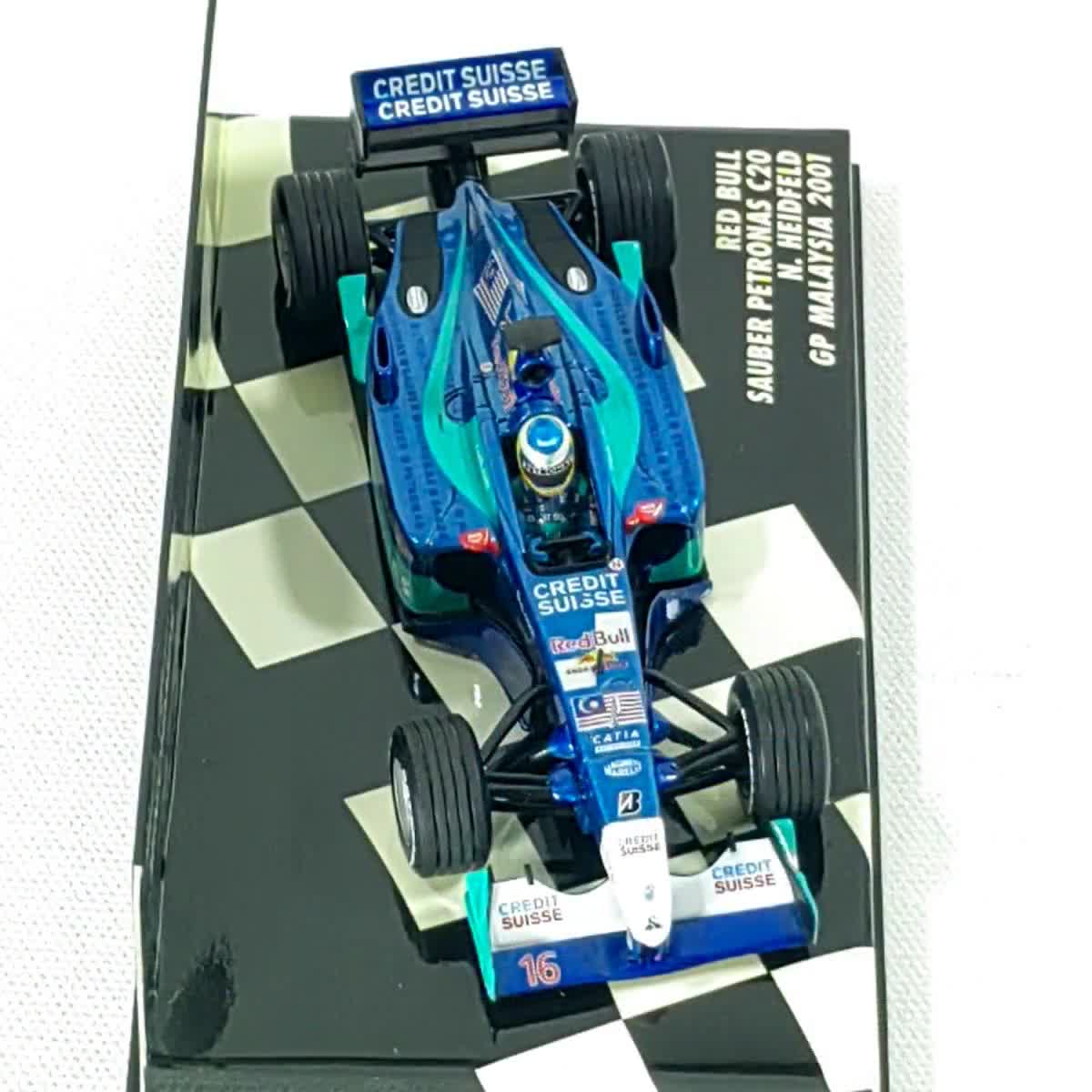 Sauber Petronas C20 Nick Heidfeld Malaysia 2001 Minichamps F1 1:43
