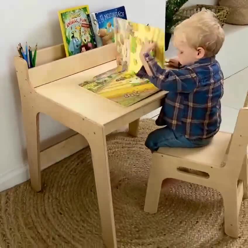 Wooden Baby Study Desk