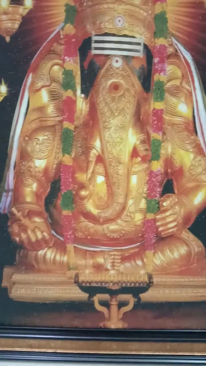 Pillayarpatti Karpaga Vinayagar in Golden Kavach Digital - Etsy