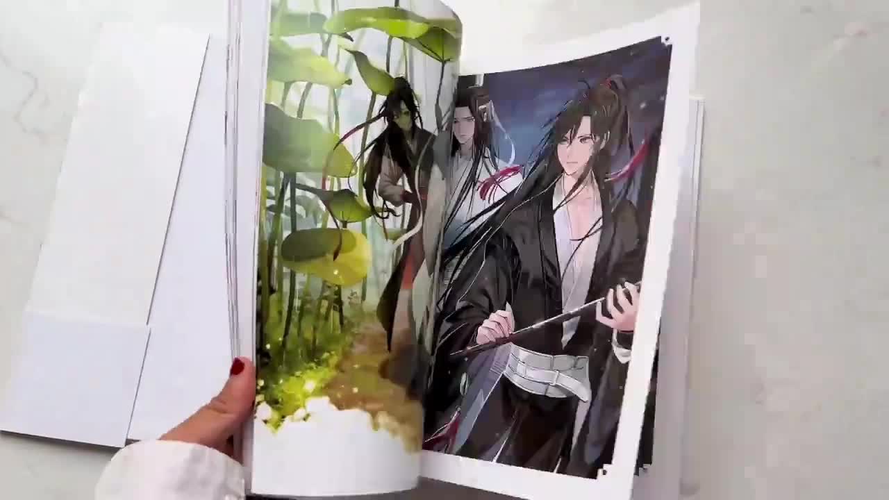 Official MDZS Artbook, Mo Dao Zu Shi Donghua Animation Art Book, Wei  Wuxian, Lan Wangji, the Untamed Artbook, MXTX 